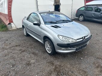 Peugeot 206CC 1,6 BN 80KW NFU prodám díly - 2