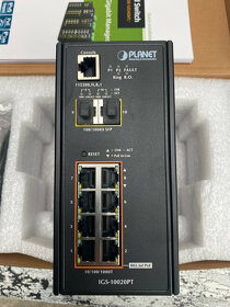 Predám Industrial POE Switch Planet IGS 10020PT - 2