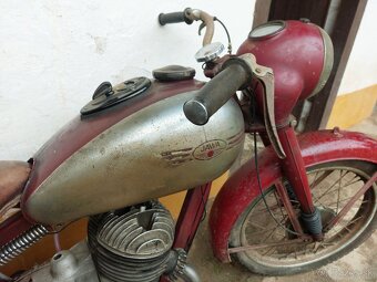 Jawa 350 Perak typ 18 - 1954 patinovka - 2