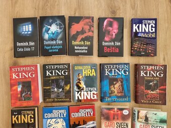 Dominik Dán, Grisham, Mankell, Connelly, King a iní - 2