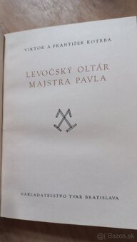 Kniha Levočský oltár - 2