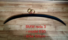 Lipo spoiler kridlo na kufor pre BMW rada 3 E90 - 2