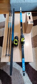 Bežky Salomon XC Ski RC eSkin+viazanie+boty+palice - 2