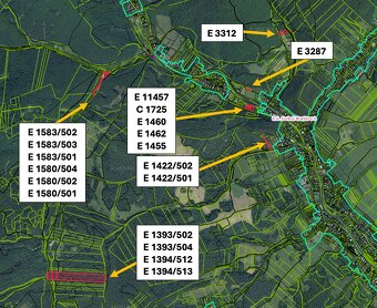 Dolná Mariková – 10.509 m2 ORNÁ PÔDA a LES – PREDAJ - 2