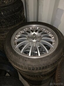 Predám elektróny Pirelli+Michelin pneu 17" 225/45. 5x11 - 2