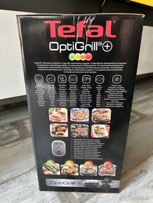 Predám novy elektrický gril Tefal optigril+ GC716D12 - 2