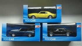 Welly 1/43 Chevrolet Camaro, Chevelle, Pontiac GTO Hot Wheel - 2