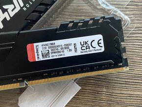 Predám 2X Kingston FURY 8 GB DDR4 3600 MHz CL17 RAM pamäť - 2