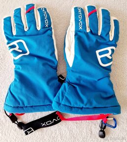 skialp rukavice ORTOVOX SWISSWOOL FREERIDE GLOVE W BLUE SEA - 2