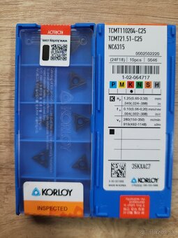 Korloy tk platky - 2