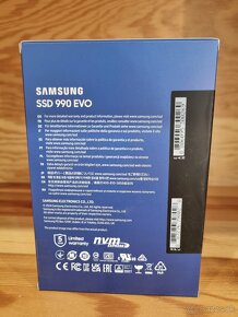 Samsung 990 EVO 2 TB, SSD M.2 - neotvorené - 2