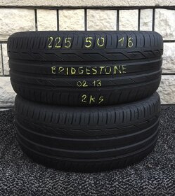 225/50 r16 letné Bridgestone 92W - 2