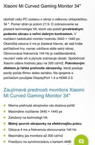 Herný PC Set/zostava 34” zahnuty monitor - 2