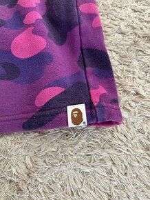 Bape Purple Camo Shorts (kraťasy) - 2