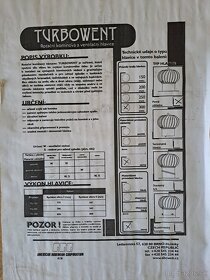 Predám Turbowent - 2