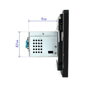 Auto radio 1din 9" USB SD Bluetooth video - 2