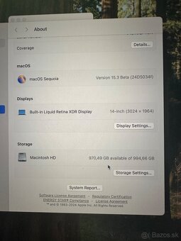 MacBook Pro M1 2021 14” 16GB RAM 1TB - 2