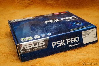 Asus P5K + Intel Core 2 Quad Q6600 + 8GB DDR2 - 2