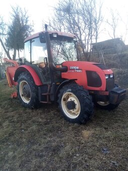 Predám Traktor Zetor Proxima 7441 a štiepkovač - 2