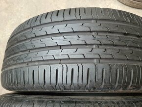 215/55r17 letné 4 ks CONTINENTAL dezén 6,3-6mm DOT2021 - 2