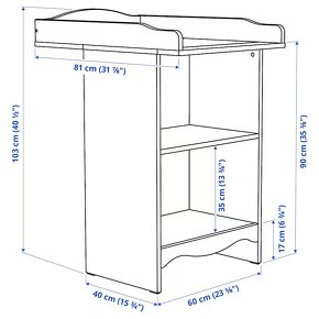 Prebalovaci pult Ikea Smagora - 2