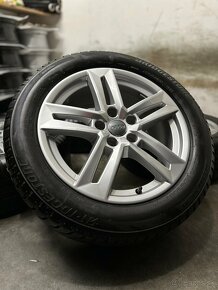 Zimná sada 5x112 R17 , 225/50/17 - Audi A4 B9 , Škoda, VW - 2