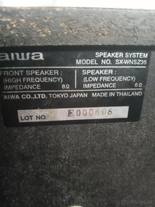 Predám reproduktory Aiwa SX-WNSZ35 - 2