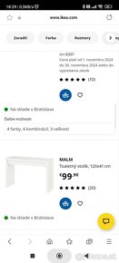 Stol a komoda Ikea Malm - 2