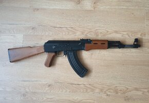 Airsoftová zbraň spartac ak47 + Maska a okuliare - 2