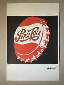 Andy Warhol "Pepsi" Limitovaná edícia_Číslované_Certifikát - 2