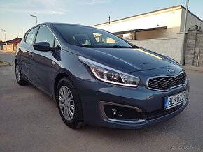 Kia C'eed, 1,4CRDI , diesel,  12/2017, 54000 KM Silver+ - 2