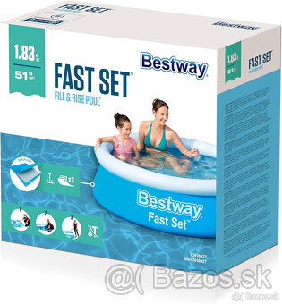 Nafukovací bazén "Bestway Fast Set" - 2