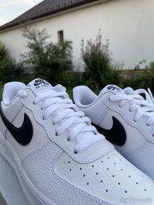 Nike Air Force 1 White Black - 2