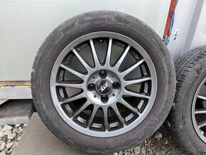 Peugeot Citroen hlinikove disky + pneu leto 195/55 R16 - 2