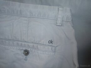 CALVIN KLEIN, PERFEKTNÉ PÁNSKE NOHAVICE, pás 43x2, dĺžka 108 - 2