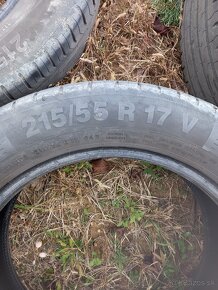 Pneumatiky 215/55 R17 letné - 2