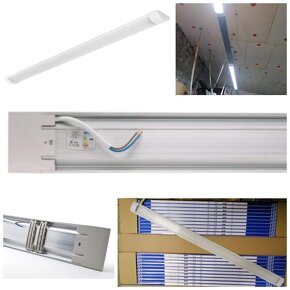 ???? SMD LED svietidlo 120CM 120W 6500k Studená biela. - 2