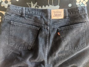 Nové Vintage Men's Black Denim Levi's Jeans - 2