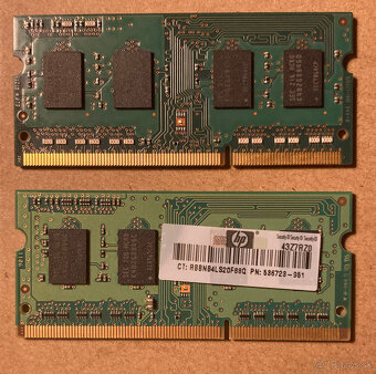 Predám pamäť 4GB DDR3 SODIMM RAM - 2