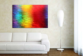 Farebná dúha - abstraktný obraz - 2