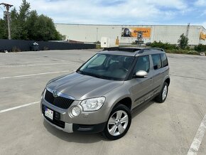 Škoda Yeti 2.0 TDi 81kw 4x4 Elegance,Navi,1. Majitel,klima - 2