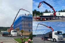 9344 Volvo FH 540 - 8x4 -Valník + HR-Copma Typ : 360.6 36t/m - 2