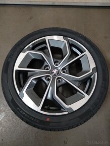 17" sada alu PEUGEOT 308 + letné pneu. - 2