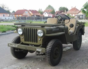 Predám Jeep Willys CJ-AAA po komplet GO - 2