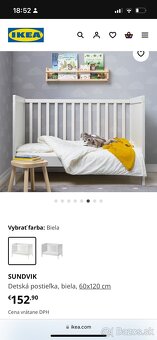 Detská postieľka IKEA Sundvik - 2