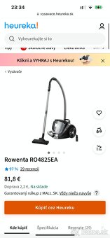 vysávač Rowenta RO4825EA Compact Power XXL Cyclonic - 2