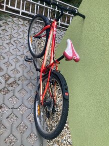 Predám dievčenský bicykel Galaxy Ruby 24"-ZNÍŽENÁ CENA - 2