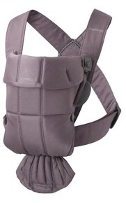 Babybjorn mini nosic dark purple cotton - 2