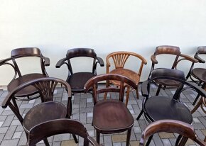 Křesla TON, THONET, MUNDUS, KOHN - po renovaci - 2