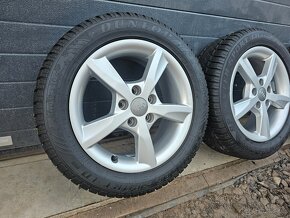 Zánovná Zimná Sada AUDI A3 5x112+Dunlop 205/55 R16 - 2